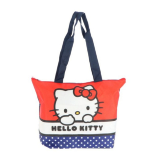 Hello Kitty® Strandväska Röd/Blå