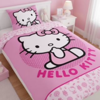 Hello Kitty® Sängkläder Ljusrosa