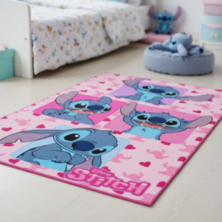 Lilo & Stitch® Hjärta Matta Ljusrosa