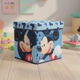 Mickey Mouse® Leksakslåda & Pall