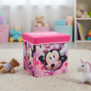 Minnie Mouse® Leksakslåda & Pall