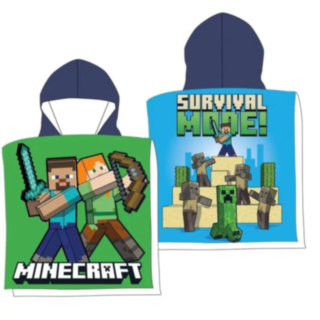 Minecraft® Survival Mode Handduksponcho