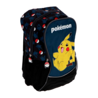 Pokémon® Pikachu Skolryggsäck Svart