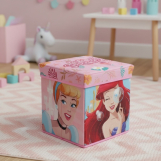 Disney Princess® Leksakslåda & Pall