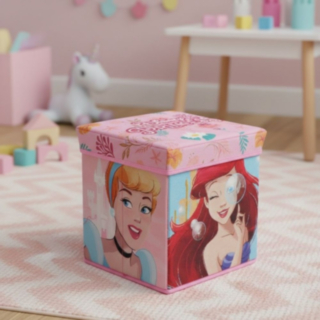 Disney Princess® Leksakslåda & Pall