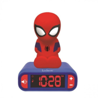 Spiderman® Väckarklocka Med Nattlampa
