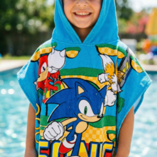 Sonic® Team Handduksponcho