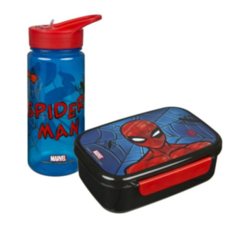 Spiderman® Matlåda & Vattenflaska