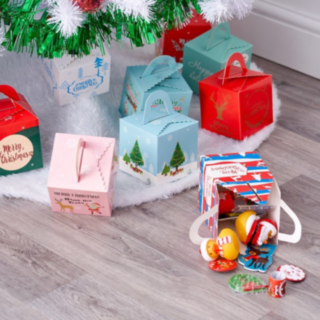 Merry Christmas Julklappsaskar