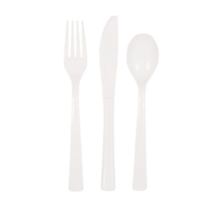 Plastbestick Vit
