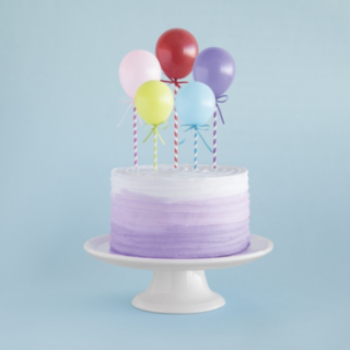Mini Ballong Tårtdekorationer