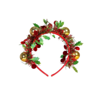 Julkulor Diadem Röd