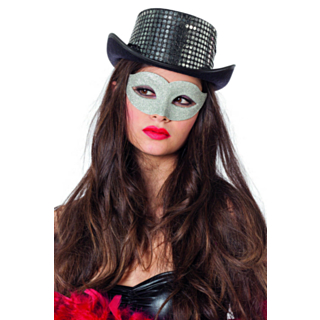 Glitter Mask Silver