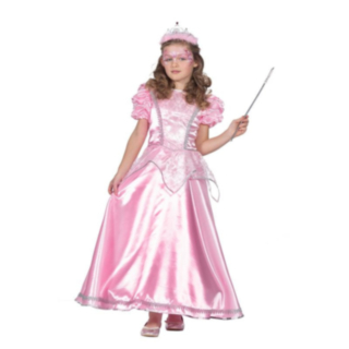 Prinsessa Klänning Barndräkt Ljusrosa