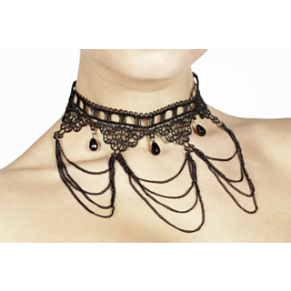 Spets Halsband