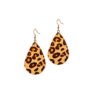 Leopard Droppar Örhängen