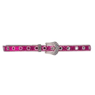 Disco Glitterbälte Rosa