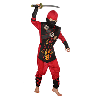 Mäktig Ninja Barndräkt
