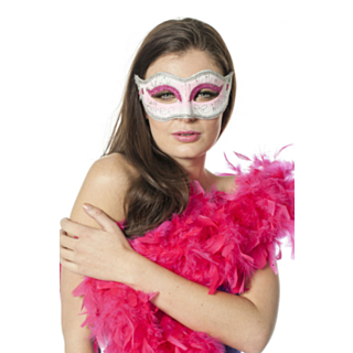 Elegant Ögonmask Vit/Rosa