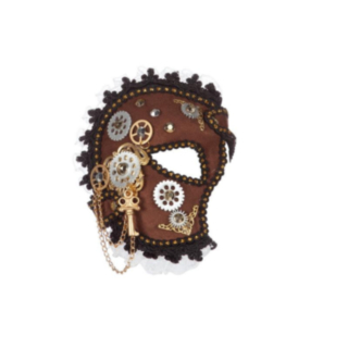 Steampunk Halvmask