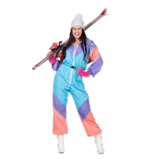 Retro Skiddräkt Maskeraddräkt