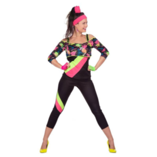 Retro Aerobics Maskeraddräkt