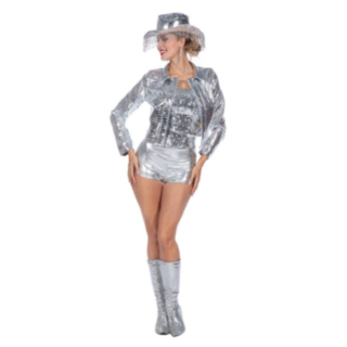 Metallisk Festivaljacka Silver