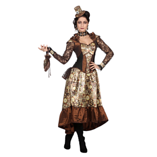 Steampunk Skönhet Maskeraddräkt