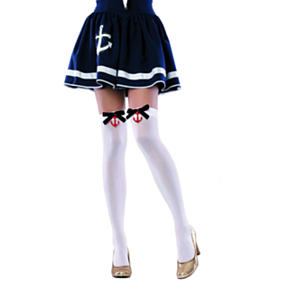 Sailor Knästrumpor Vit