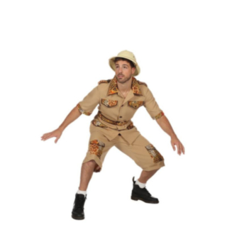 Exotisk Safari Maskeraddräkt