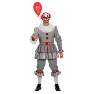 Skräckclown Maskeraddräkt