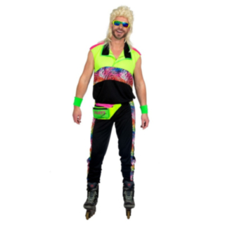 80-tal Festival Tiger Maskeraddräkt