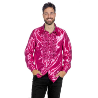 Disco Volangskjorta Rosa
