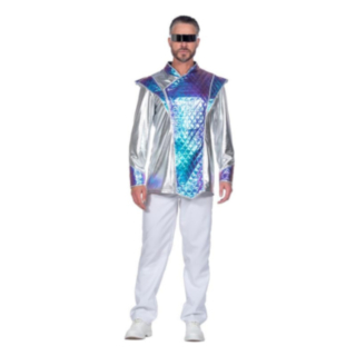Sci-Fi Space Överdel Maskeraddräkt