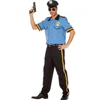 Hr. Polisassistent Maskeraddräkt