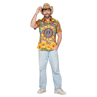 Hippie Solrosor Skjorta
