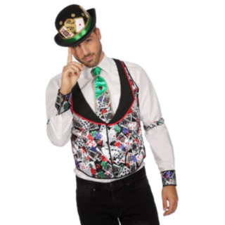 Casino Gambler Maskeraddräkt