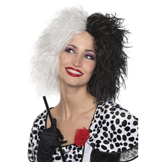 Cruella De Vil Peruk
