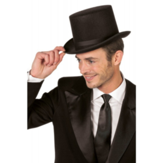 Hög Hatt Svart