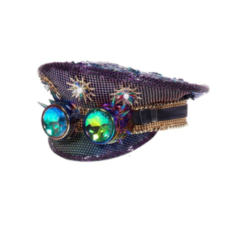 Steampunk Kaptenshatt & Goggles