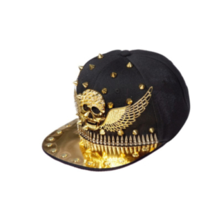 Dödskalle Keps Guld