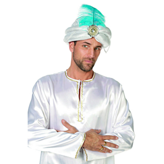 Deluxe Turban Silver