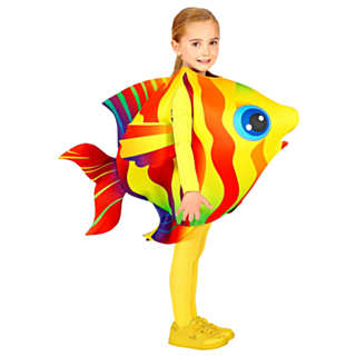 Tropisk Fisk Barndräkt