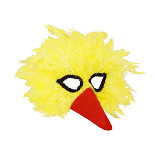 Gul fågelmask