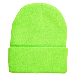 Neongrön Mössa