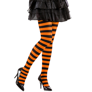 Strumpbyxor Orange Svart