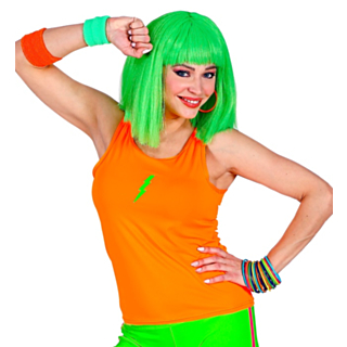 Blixt Linne Neonorange