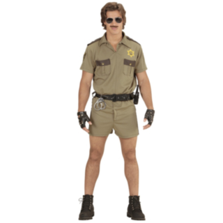 California Polisassistent Maskeraddräkt