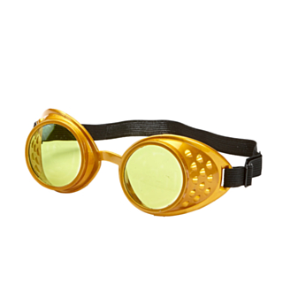 Steampunk Glasögon Guld