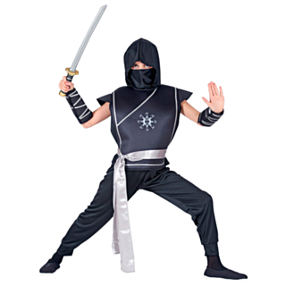 Listig Ninja Barndräkt